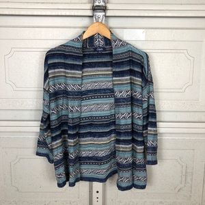 Women’s Chaps Sweater Blouse Top L